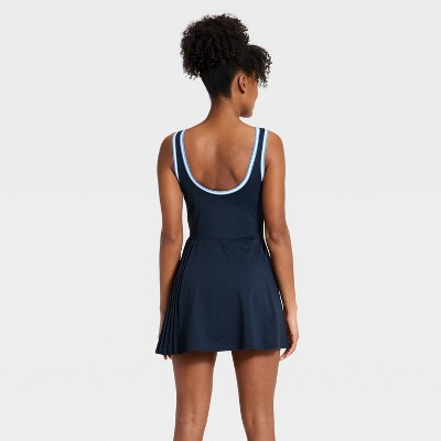 Women Pleated Active Dress – All In Motion