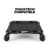 ToughBuilt 4-Wheel Cart, Rolling Dolly with Swivel Caster Wheels and 2 Lockable Front Wheels for StackTech Tool Boxes & Organizers - 4 of 4