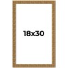 PosterPalooza | Sculpted Black Picture Frame - UV Acrylic, Foam Board Backing, Hanging Hardware - 2 of 4