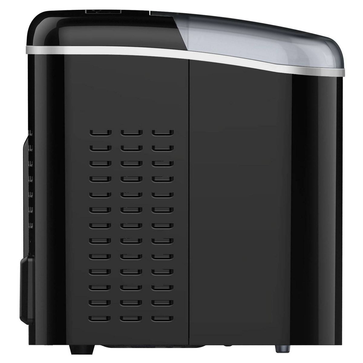 Whirlpool Countertop Ice Maker WHCI26VBA3A: 26 lb Daily Production, Bullet Ice, Black, 1.5 lb Storage, 2 Ice Sizes - thumbnail 6