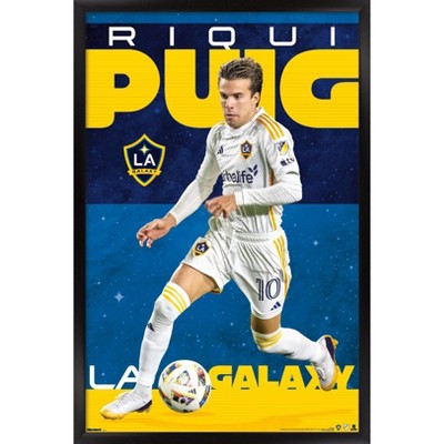 Trends International MLS Los Angeles Galaxy - Riqui Puig 25 Framed Wall Poster Prints