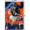 Trends International NFL Chicago Bears - D.J. Moore 24 Unframed Wall Poster Prints - 3 of 4