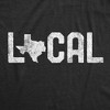 Mens Texas Local T Shirt Cool Vintage Graphic Awesome Retro Tee for Guys - Crazy Dog Men's T Shirt - 2 of 4