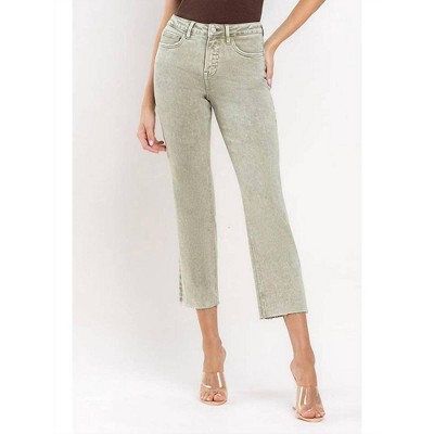 Women's Tummy Control High Rise Straight Jeans - Plus - LOVERVET
