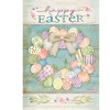 Briarwood Lane House Flag 40x28 For Outdoor Pastel Easter Wreath For Easter House Flag - 3 of 4