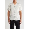 TR PREMIUM - TRS-7002 Floral Embroidered Camp Shirt - 3 of 4