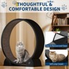 GustoWave 45" Cat Exercise Wheel – Large ABS Running Wheel with Pedometer for Indoor Cats & Small Animals, Weight Loss & Active Play - 4 of 4