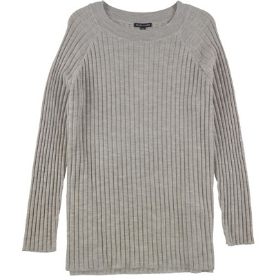 Eileen Fisher Womens Ribbed Knit Sweater