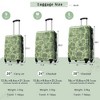 Lyngins 3-Piece Hardside Luggage Set – 20" Carry on Luggage, 24" & 28" Printed Spinner Suitcases with TSA Lock, PC Material, Silicone Handles - 2 of 4