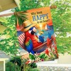 Briarwood Lane Summer House Flag 40x28 For Outdoor Happy Hour Parrott For Summer House Flag - 4 of 4