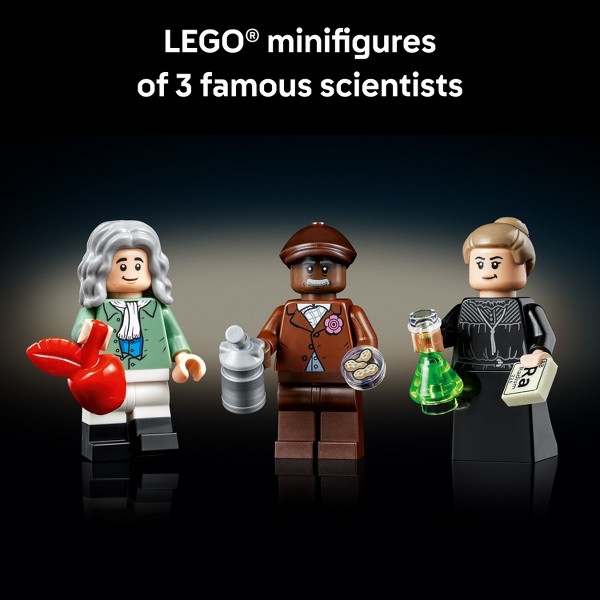 Set de construcción LEGO Ideas La evolución de STEM con minifiguras de científico 21355 5