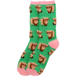 Pavilion Gift Company - Highland Cows - Unisex Socks - Socks - 1 of 4