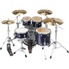 DW DWe Wireless Acoustic-Electronic Convertible 5-Piece Drum Set Bundle With 22" Bass Drum, Cymbals and Hardware Lacquer Custom Specialty Midnight - 4 of 4
