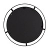 Thales Wall Mirror Black/Gold - Brewster: 23" Modern Round Metal, No Assembly, Wall Mount - 4 of 4