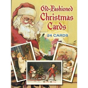 Old-Fashioned Christmas Cards - (Dover Postcards) by  Gabriella Oldham (Paperback) - 1 of 1