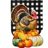 Briarwood Lane Fall House Flag 40x28 For Outdoor Harvest Turkey Burlap For Fall House Flag - 3 of 4
