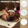 Unique Bargains Party Christmas Cake Muffins Greaseproof Paper Tulip Baking Cups 150 Pcs - 3 of 4