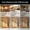 30" Bathroom Vanity with Solid Wood Frame, Ceramic Sink, 2 Soft Close Doors, Flip Drawer, Adjustable Shelf Storage Cabinet - 4 of 4