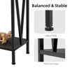 Console Table, 42.9" Entryway Table with Storage, Wood and Metal 2-Tier Narrow Sofa Table with Shelf for Living Room and Entryway Decor - 4 of 4