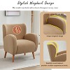Christopher Knight Home Almador Modern Fabric Wingback  Accent Chair - 4 of 4