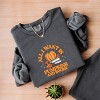 Simply Sage Market All I Want Is Pumpkins And Books Lightweight Garment Dyed Sweatshirt - 3 of 4