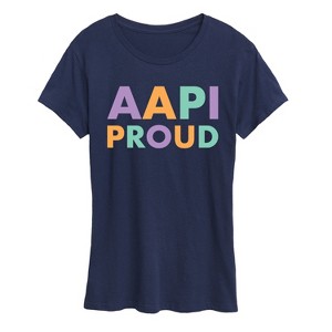 Women's - Instant Message - AAPI Proud Short Sleeve Graphic T-Shirt - 1 of 4