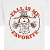 Men's - Peanuts - Fall Is My Favorite Short Sleeve Graphic T-Shirt - 2 of 4