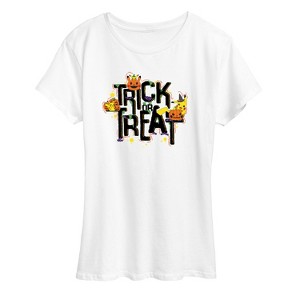 Women's - Pokémon - Trick Or Treat Short Sleeve Graphic T-Shirt - 1 of 4