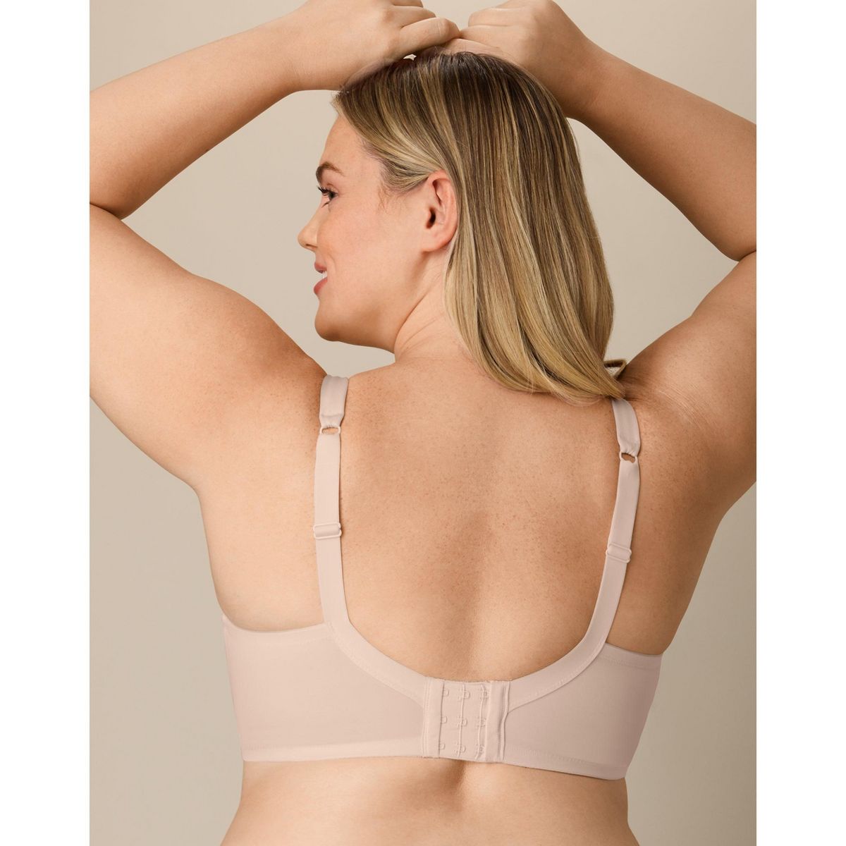Playtex Full-Coverage Balconette Bra, Moisture-Wicking - thumbnail 3