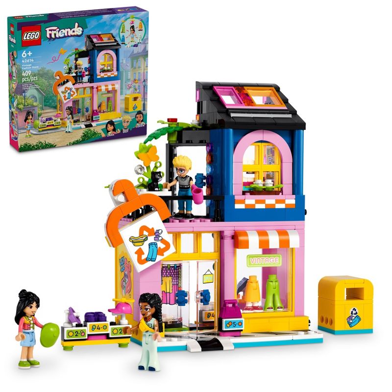 LEGO Friends Vintage Fashion Store Toy Shop 42614, 1 of 8
