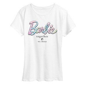 Women's - Barbie - Tie Dye Barbie Short Sleeve Graphic T-Shirt - 1 of 4