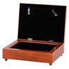 Dicksons BOXMBWG-110 Renew Their Strength Woodgrain Finish 8 x 6 Inch Acrylic Music Jewelry Box Plays Amazing Grace - 2 of 2