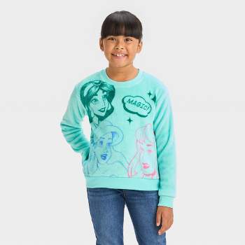 Girls\' Disney The Little Sweatshirt Store - Disney Mermaid Pullover : Target