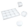 Unique Bargains PU Leather White Jewelry Trays with Removable Dividers - 2 of 4