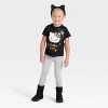 Toddler Girls' Hello Kitty Spider Halloween T-Shirt - Black - 4 of 4