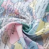 LunaLulinlk World Map Polyester Shower Curtains - 4 of 4
