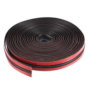 Unique Bargains 5m 16ft 19mm Universal Car Door T Shape Rubber Weather Waterproof Car Seal Strip - 1 of 4