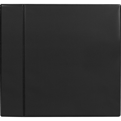 HITOUCH BUSINESS SERVICES Heavy-Duty Binder with D-Rings Black 775 Sheet Capacity 4" Ring 56242-CC