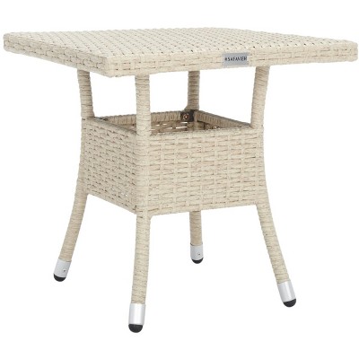 Edna Beige and White 3 Piece PE Rattan Lounge Set