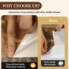 TUKTUK Peel & Stick Wallpaper Vintage Brown 3D Brick Self Adhesive, Washable, Easy to Remove(Covers 36 Sq.Ft.) - 4 of 4