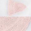 Anna-Kaci Crochet Raffia Bucket Hat Lightweight Foldable Wide Brim Sun Hat for Stylish Summer Protection - 4 of 4