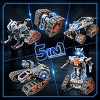 Insoon 5-in-1 STEM Building Toys 604pcs Robot Racer Blocks Gift for Kids Ages 8+ - 4 of 4