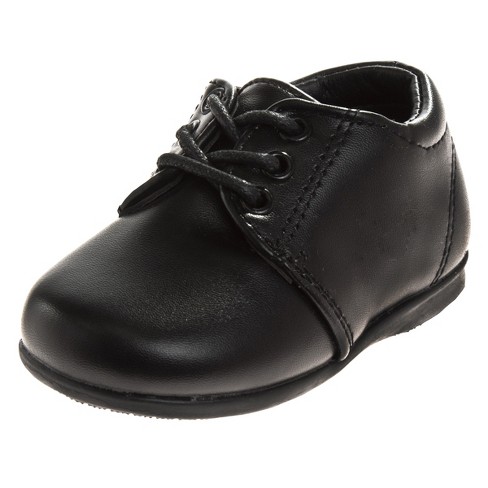 Baby boy black formal 2024 shoes