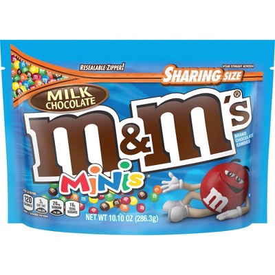 M\u0026M's Milk Chocolate Minis - 10.1 