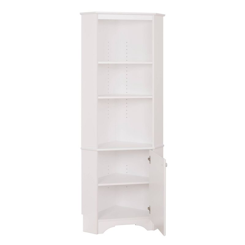Elite Tall 1 - Door Corner Storage Cabinet - White - Prepac, 5 of 10