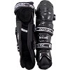 Mylec MK5 Street & Roller Hockey Full Shin Pads, Lightweight Foam Rubber, Breathable Mesh, Velcro Straps, Hard Front Shell - 1 Pair - 2 of 4