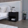 NicBex Nightstand with Drawers,Modern Side Table with Storage Space and Wood Frame,Bedside Table for Bedroom,Living Room - 2 of 4