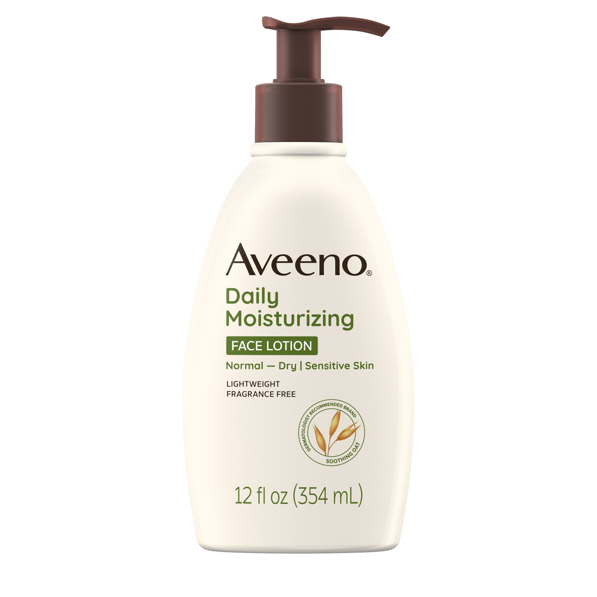 Aveeno Daily Moisturizing Face Lotion 12 fl oz product package