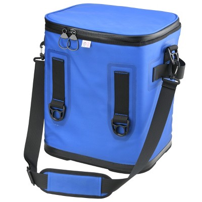 15" Soft Cooler Tote Blue with Black Trim - National Tree Company
