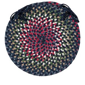 Colonial Mills Chestnut Knoll - Baltic Blue Chair Pad, 1 Pc - 1 of 2